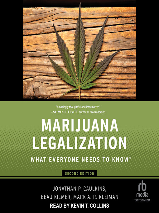 Title details for Marijuana Legalization by Jonathan P. Caulkins - Wait list